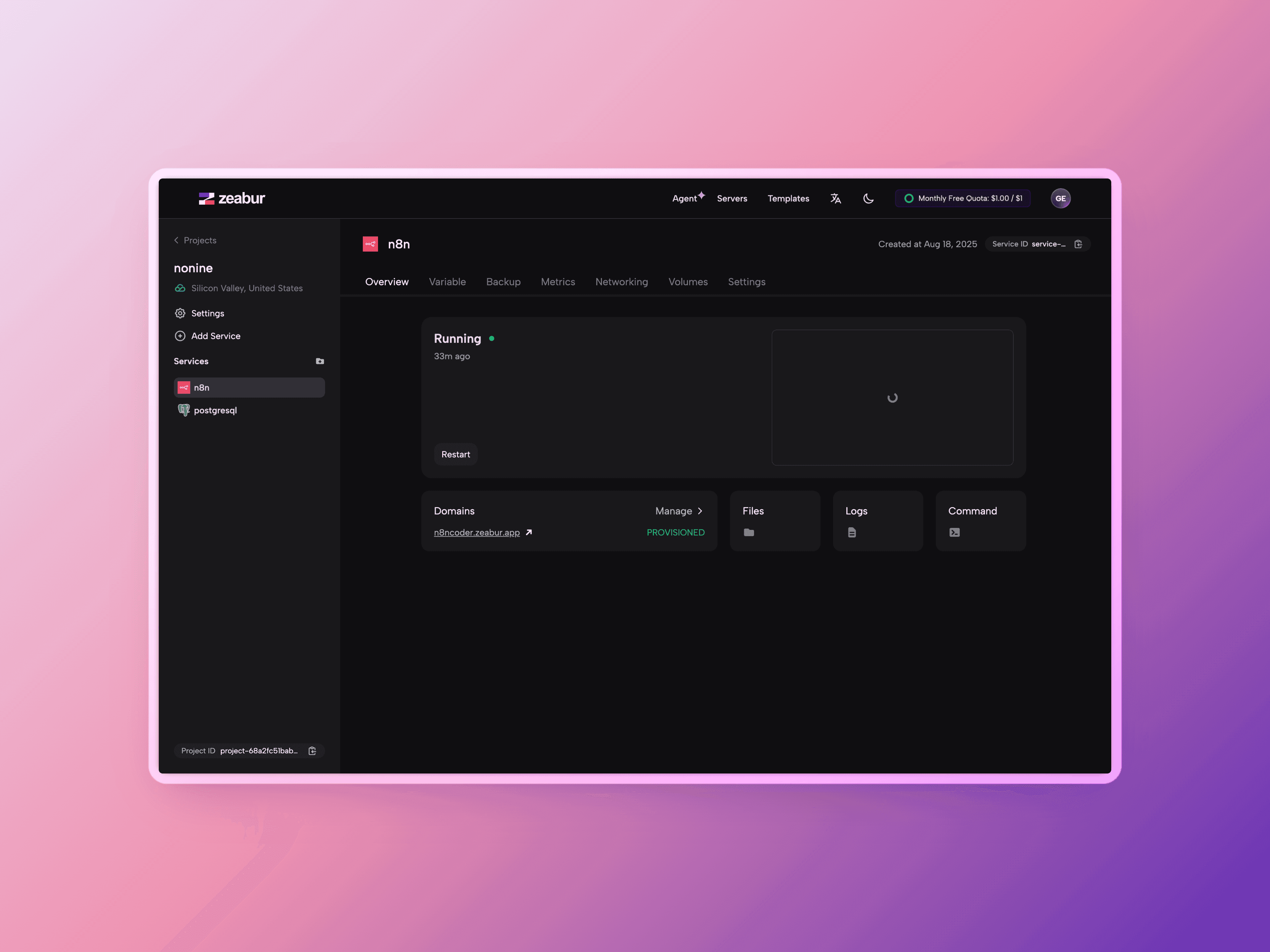 self-host n8n on zeabur